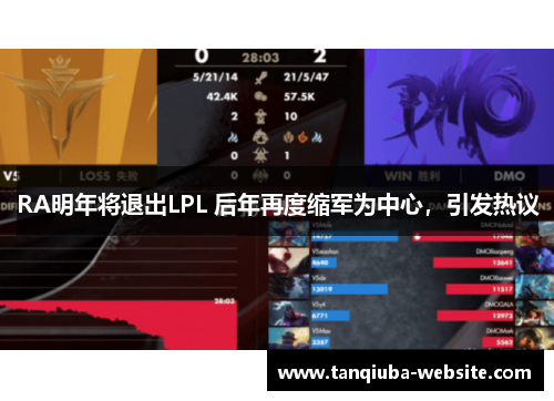 RA明年将退出LPL 后年再度缩军为中心,引发热议 RA明年将退出LPL 后年再度缩军为中心,引发热议